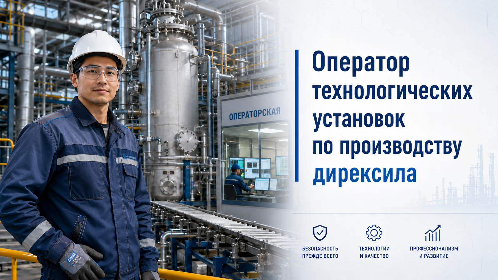 Оператор технологических установок по производству дирексила